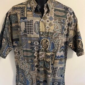 Tori Richard Honolulu Men’s SS Shirt Cotton Lawn M